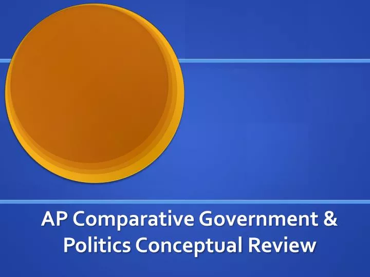 ap comparative government politics conceptual review