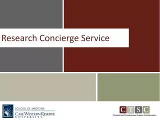 Research Concierge Service