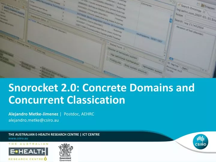 snorocket 2 0 concrete domains and concurrent classication
