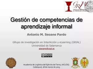 gesti n de competencias de aprendizaje informal