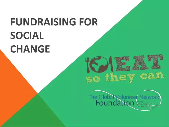 fundraising for social change