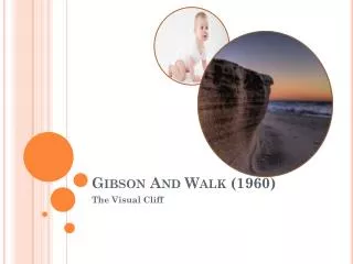 gibson and walk 1960