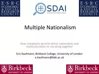Multiple Nationalism