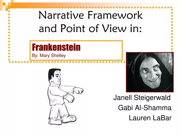 narrative framework and point of view in