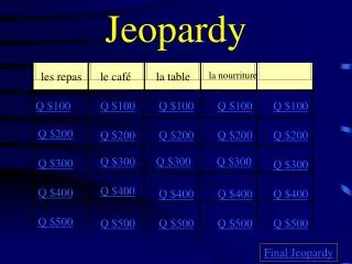 Jeopardy