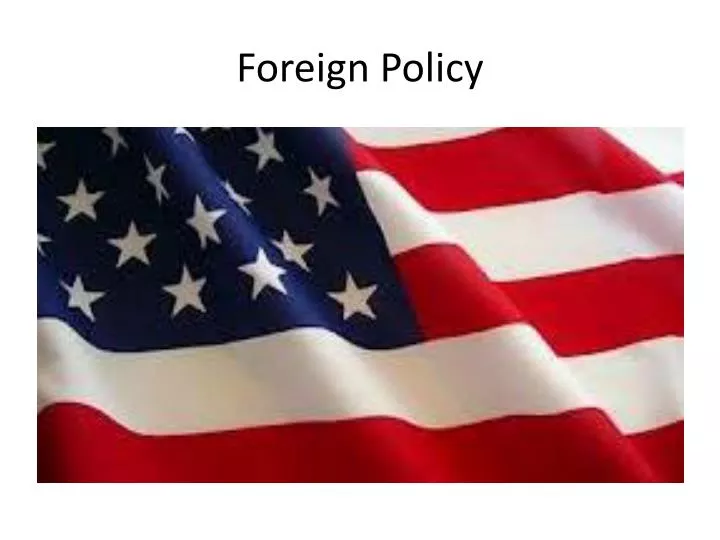 foreign policy