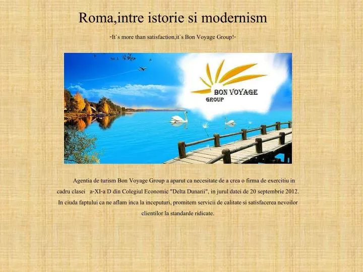 roma intre istorie si modernism it s more than satisfaction it s bon voyage group