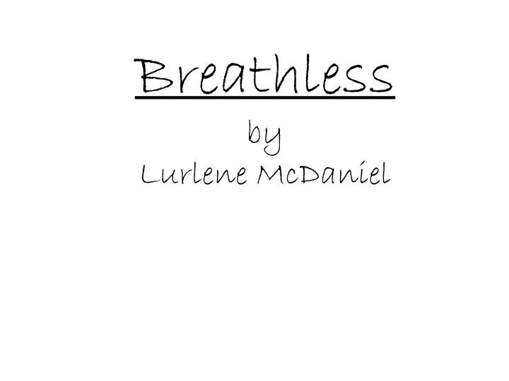 breathless by lurlene mcdaniel