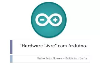 hardware livre com arduino