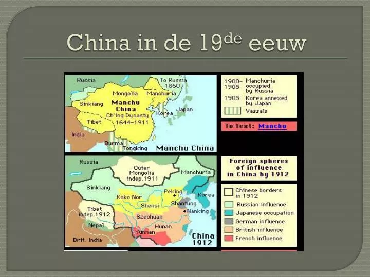 china in de 19 de eeuw