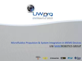 UW NANO ROBOTICS GROUP