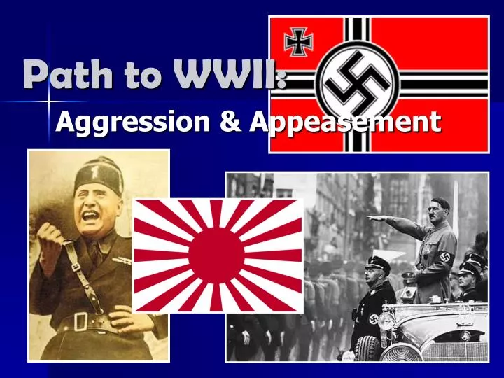 path to wwii
