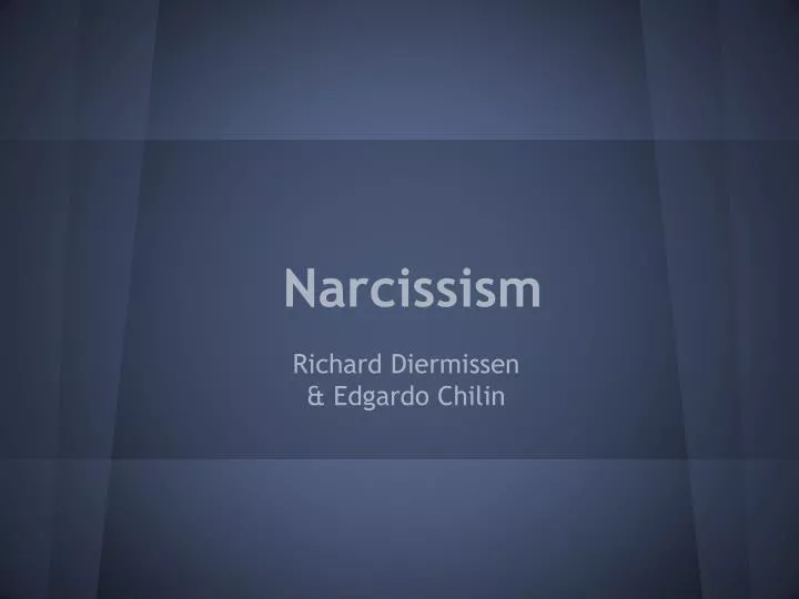 narcissism