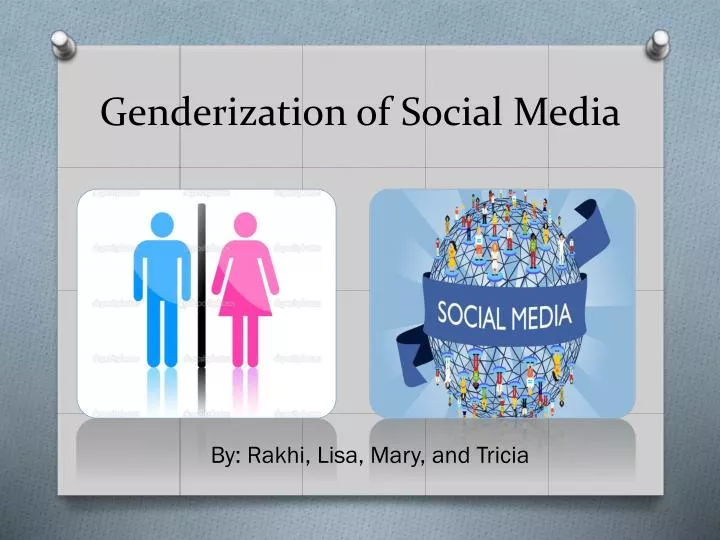 genderization of social media