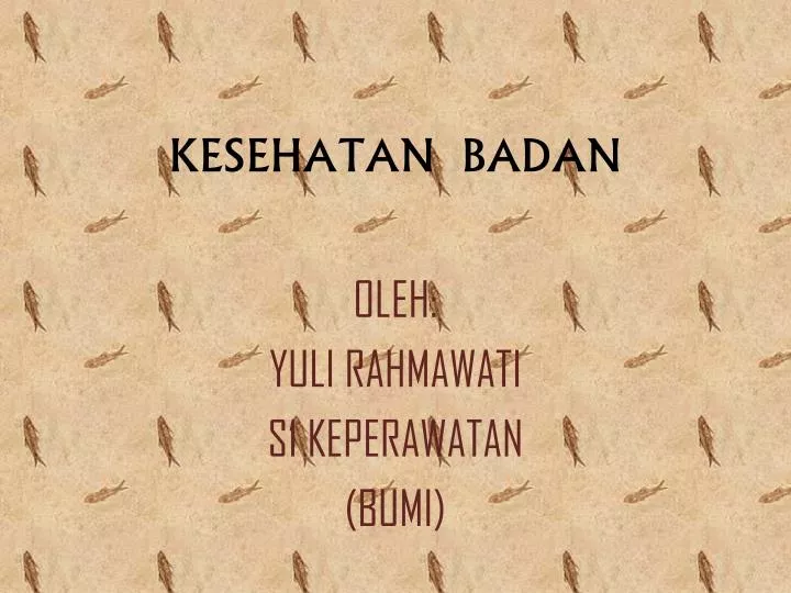 kesehatan badan