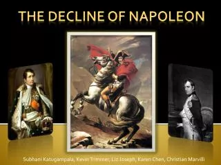 The Decline of Napoleon
