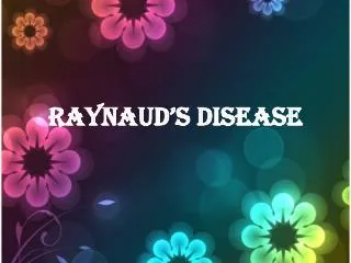 Raynaud’s Disease