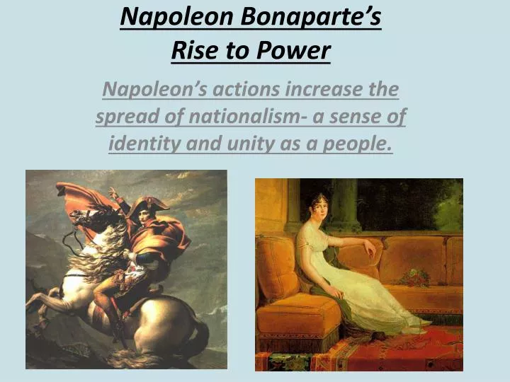 napoleon bonaparte s rise to power