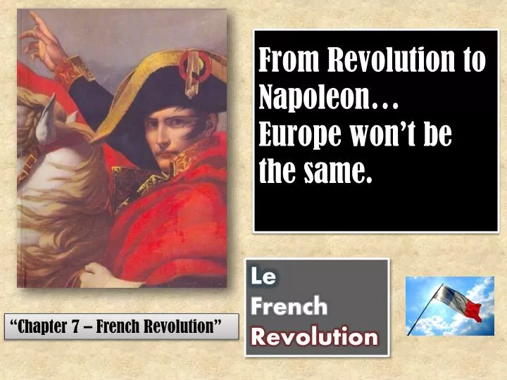 from revolution to napoleon europe won t be the same