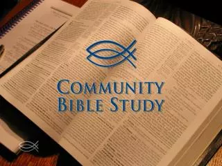 Lee and Corky Campbell Founders of Community Bible Study