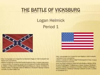 The Battle of vicksburg