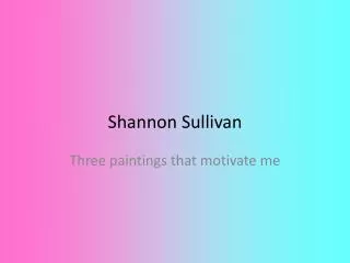 Shannon Sullivan