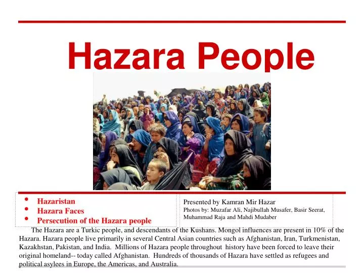 hazara people