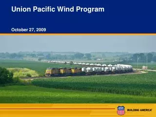 Union Pacific Wind Program
