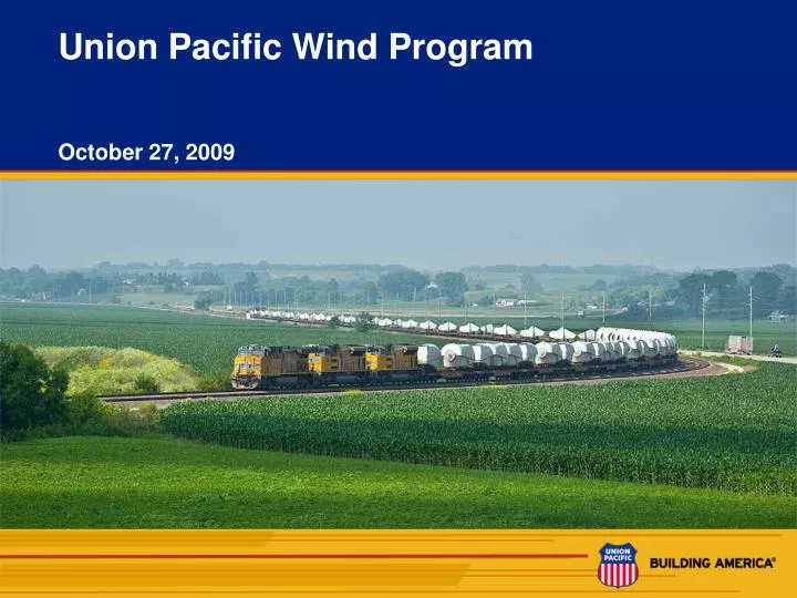 union pacific wind program