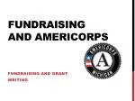 Fundraising And americorps - slide 1