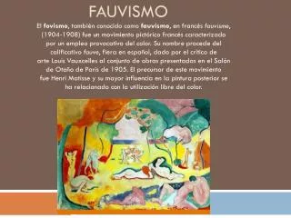 fauvismo