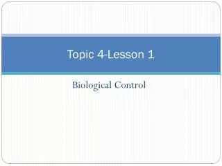 Topic 4-Lesson 1