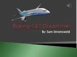 Boeing 787 Dreamliner - slide 1