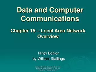 data and computer communications