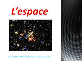 l espace