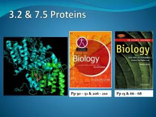 3.2 &amp; 7.5 Proteins