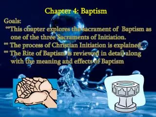 Chapter 4: Baptism