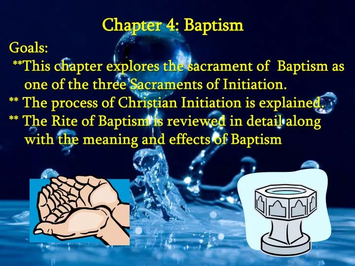 chapter 4 baptism