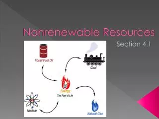Nonrenewable Resources