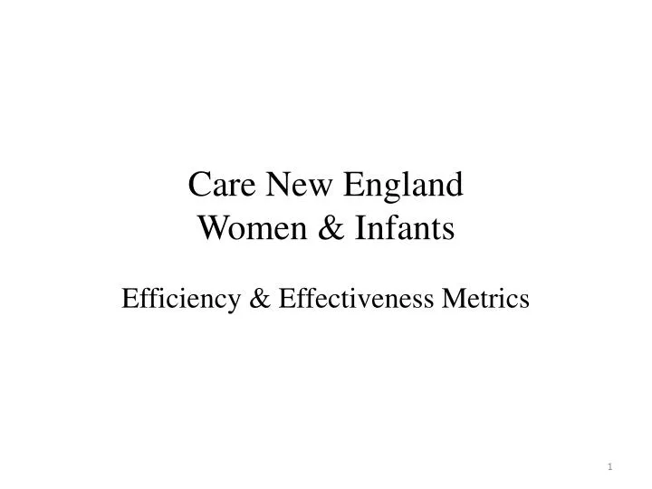 care new england women infants