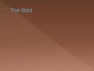 The Iliad