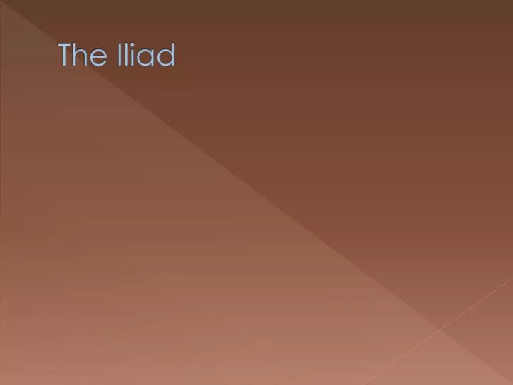 the iliad