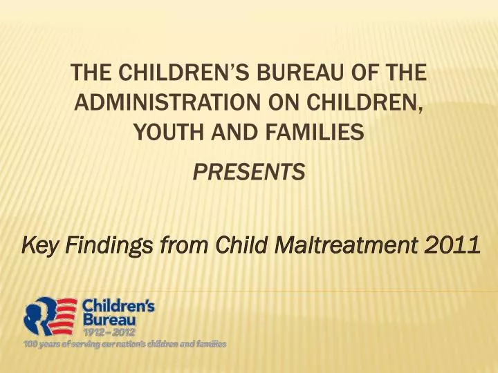 key findings from child maltreatment 2011