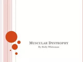 Muscular Dystrophy