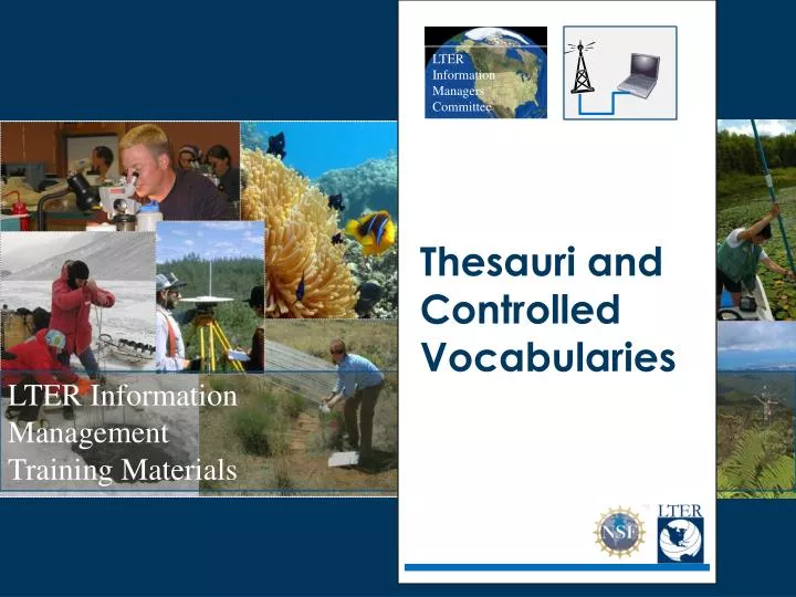 thesauri and controlled vocabularies