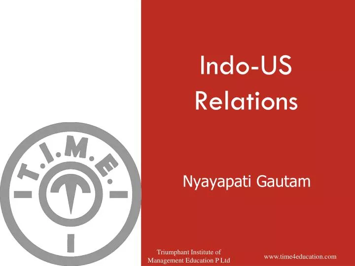 indo us relations