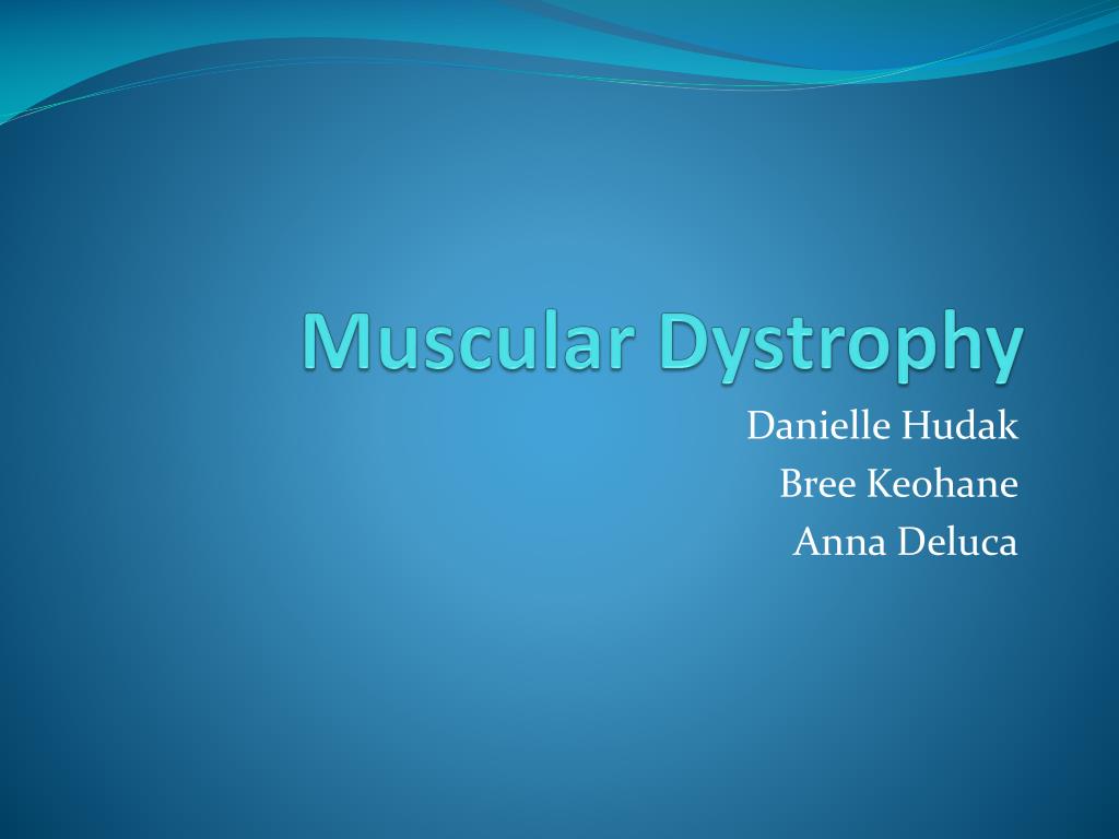 PPT - Muscular Dystrophy PowerPoint Presentation, free download - ID ...