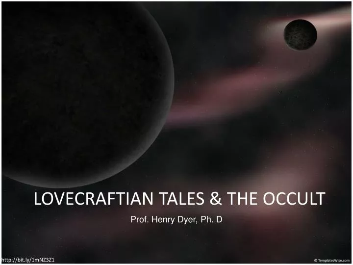 lovecraftian tales the occult