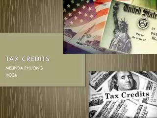 TAX CREDITS