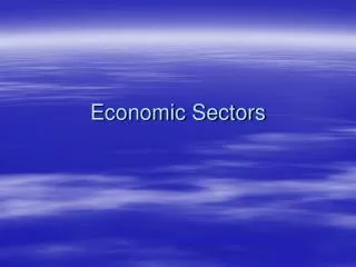 Economic Sectors